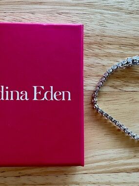 Circle Moissanite Bezel Tennis Bracelet
